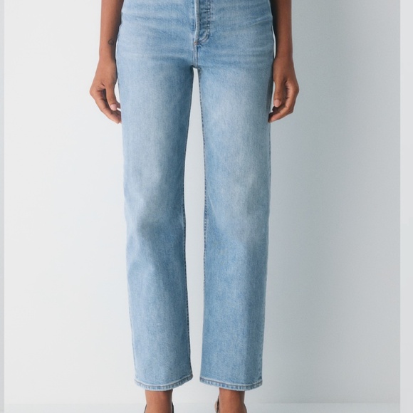 Aritzia Denim Forum Arlo High Rise Straight Jean LIKE NEW - Picture 8 of 9